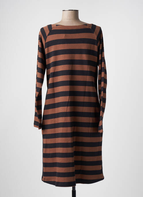 Rochie midi maro BROADWAY femeie