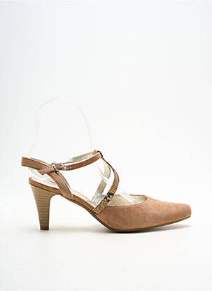 Sandale/Pantofi decupați bej SWEET femeie