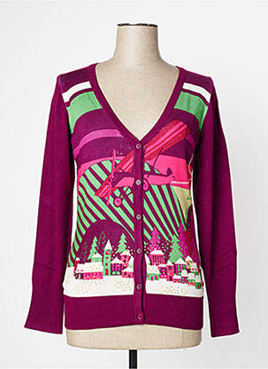 Vestă cu mâneci lungi violet ROSALITA MC GEE femeie