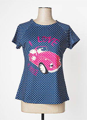 Tricou albastru ROSALITA MC GEE femeie