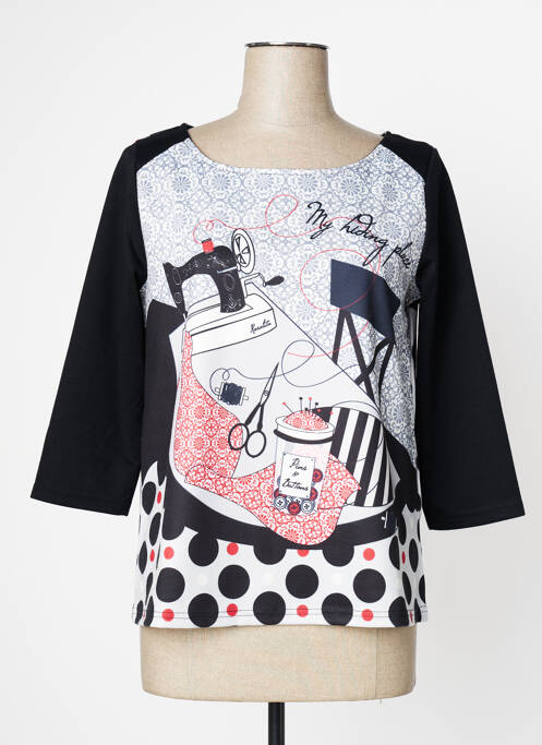 Top negru ROSALITA MC GEE femeie