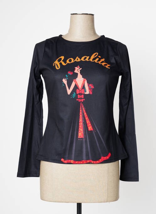 Top negru ROSALITA MC GEE femeie