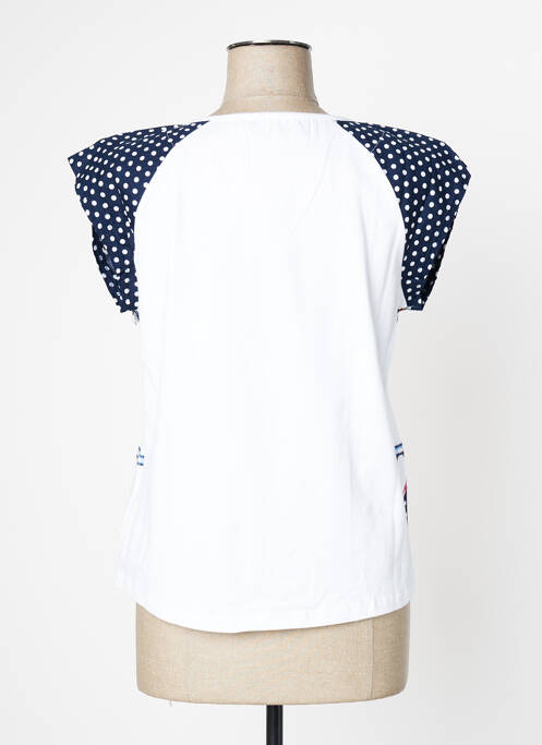 Top alb ROSALITA MC GEE femeie