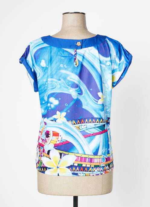 Top albastru ROSALITA MC GEE femeie