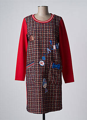 Rochie midi roșu ROSALITA MC GEE femeie