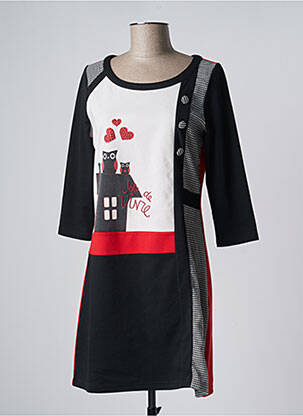 Rochie scurtă negru ROSALITA MC GEE femeie