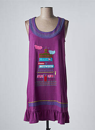 Rochie scurtă violet ROSALITA MC GEE femeie