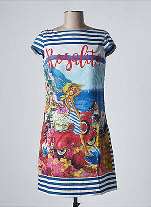 Rochie scurtă albastru ROSALITA MC GEE femeie