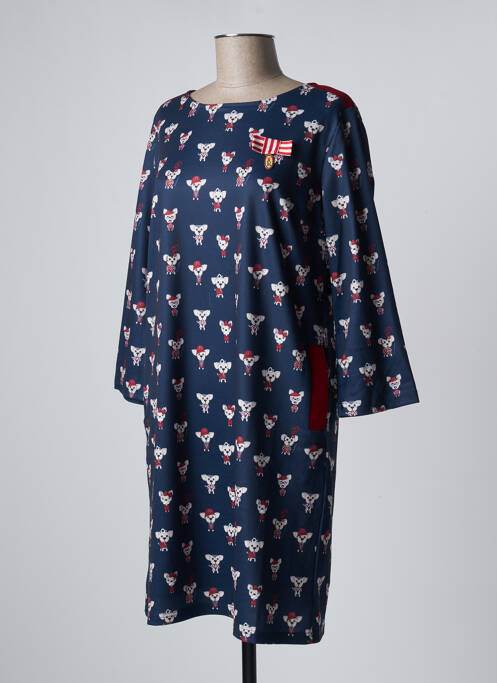 Rochie midi albastru ROSALITA MC GEE femeie