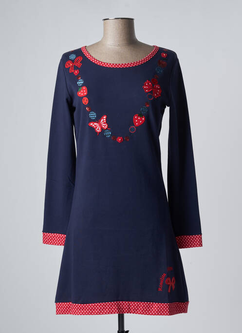 Rochie scurtă albastru ROSALITA MC GEE femeie