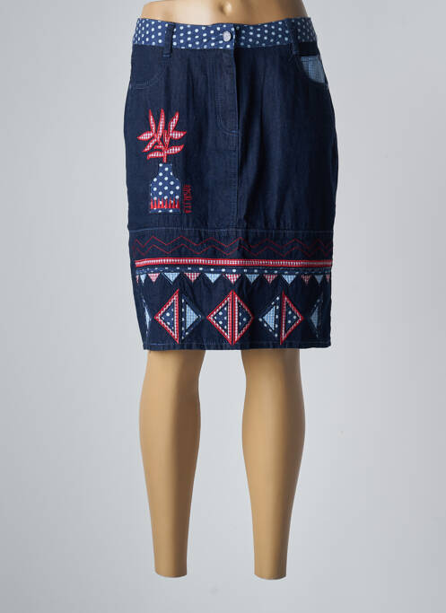 Fustă midi albastru ROSALITA MC GEE femeie