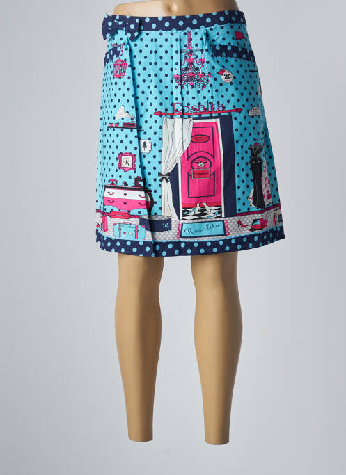 Fustă midi albastru ROSALITA MC GEE femeie