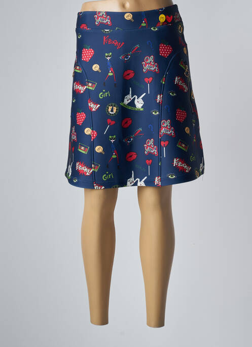 Fustă midi albastru ROSALITA MC GEE femeie