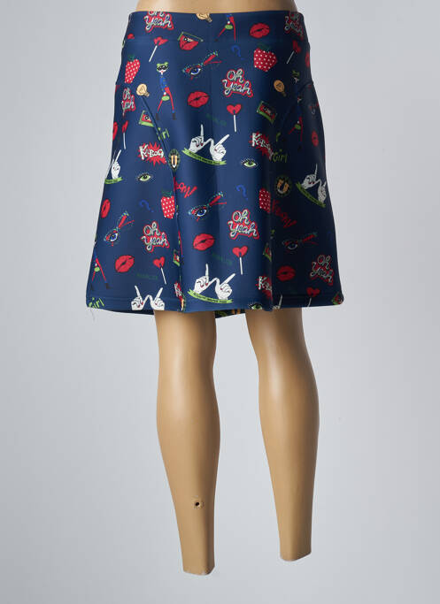 Fustă midi albastru ROSALITA MC GEE femeie