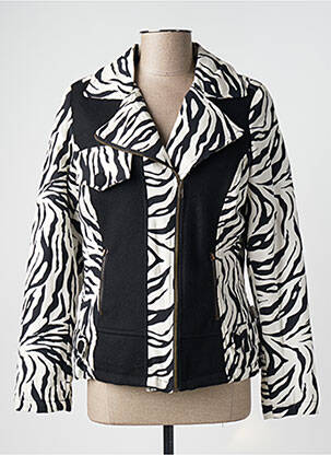 Palton scurt negru SAVAGE CULTURE femeie