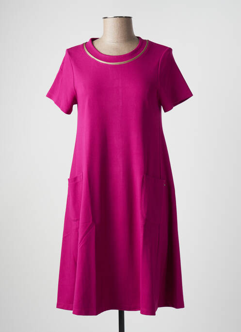 Rochie midi violet MALOKA femeie