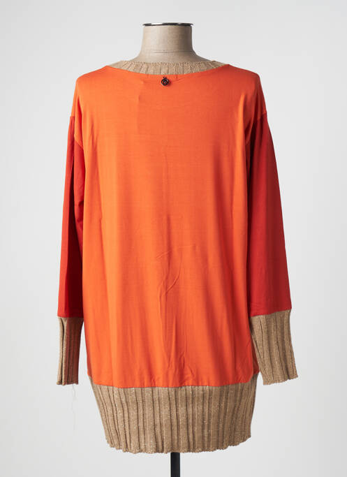 Tunică mâneci lungi portocaliu MALOKA femeie