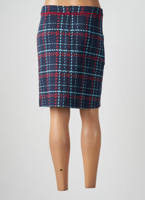 Fustă midi albastru MALOKA femeie