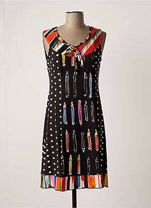 Rochie midi negru OLIVIER PHILIPS femeie