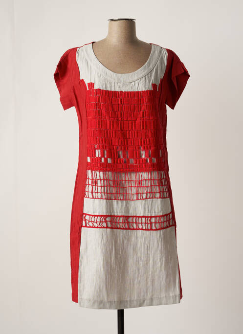 Rochie scurtă roșu AVENTURES DES TOILES femeie