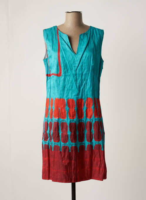 Rochie scurtă albastru AVENTURES DES TOILES femeie