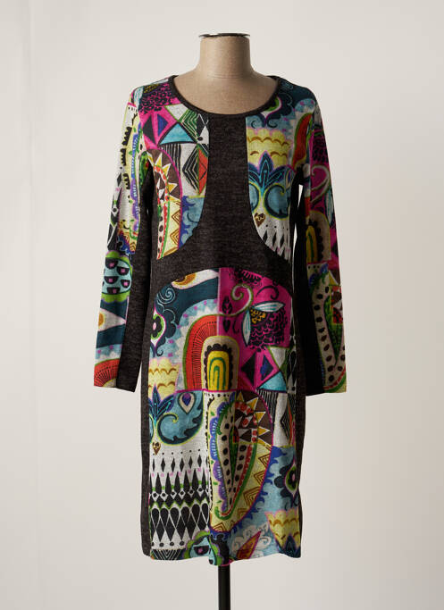 Rochie midi gri OLIVIER PHILIPS femeie