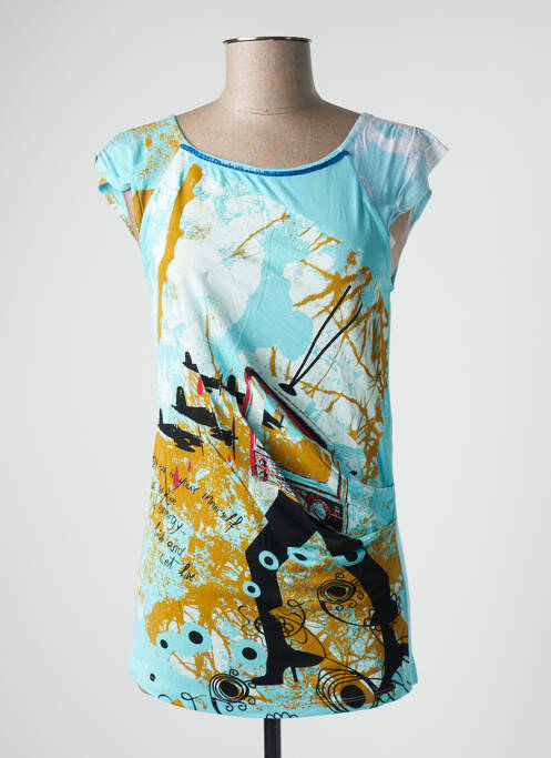 Top albastru LOCA SABIDURIA femeie