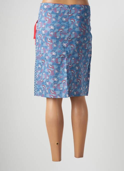 Fustă midi albastru PAUL BRIAL femeie