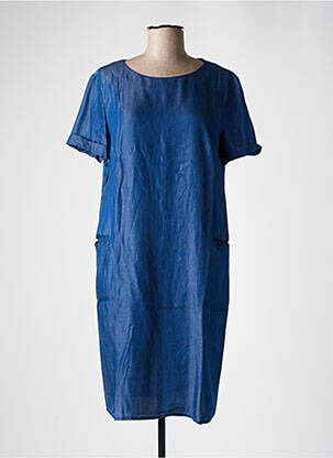 Rochie midi albastru NINATI femeie