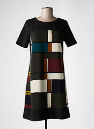 Rochie scurtă negru NINATI femme