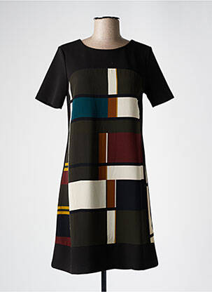 Rochie scurtă negru NINATI femeie