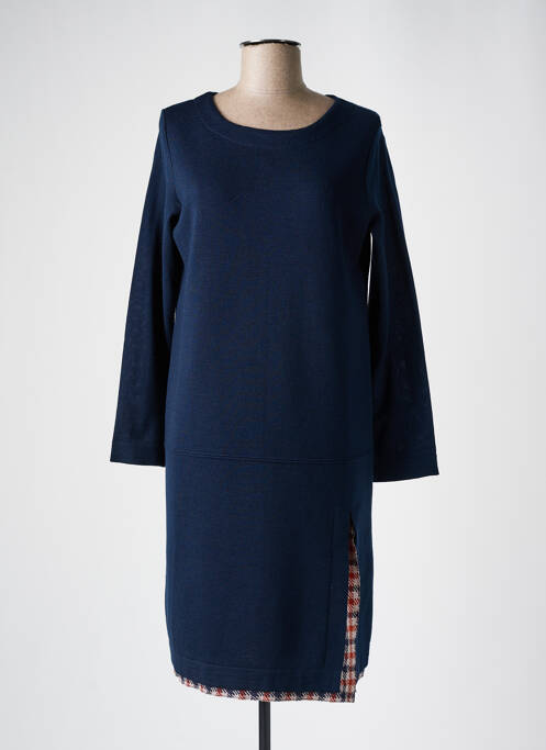 Rochie midi albastru MARIA BELLENTANI femeie