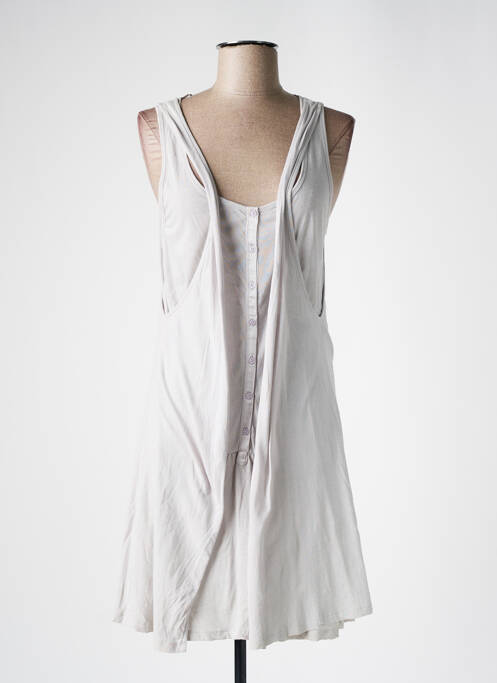 Rochie midi gri YERSE femeie