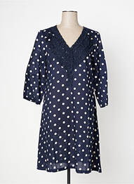 Rochie midi albastru RHUM RAISIN femme