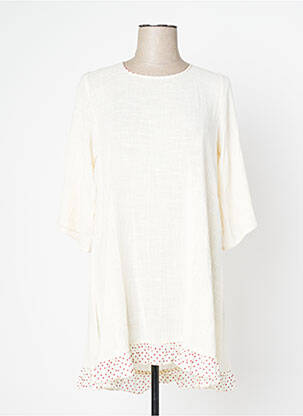 Rochie scurtă bej RHUM RAISIN femeie