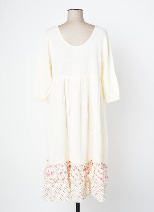 Rochie midi bej RHUM RAISIN femeie