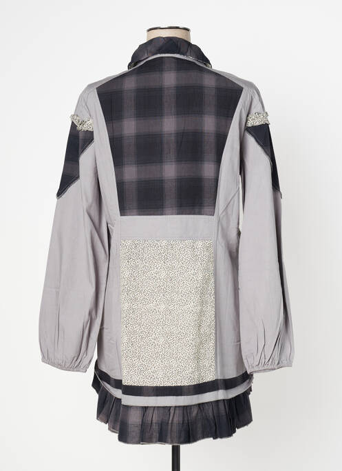 Rochie scurtă gri RHUM RAISIN femeie