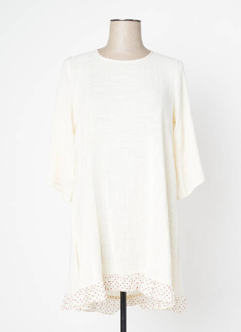 Rochie scurtă bej RHUM RAISIN femeie