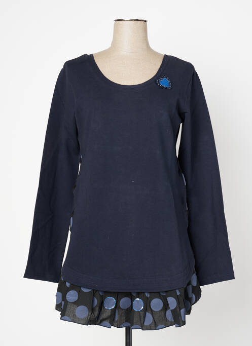 Tunică mâneci lungi albastru RHUM RAISIN femme