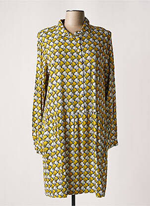 Rochie midi galben ARMOR LUX femeie