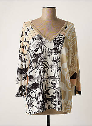 Pulover bej JEI'S BY LETIZIA DENARO femeie