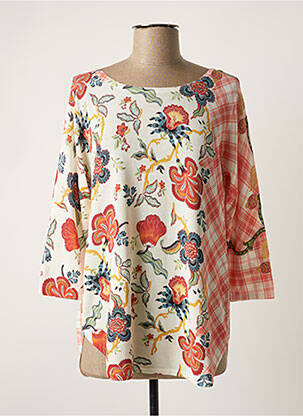 Pulover alb JEI'S BY LETIZIA DENARO femeie