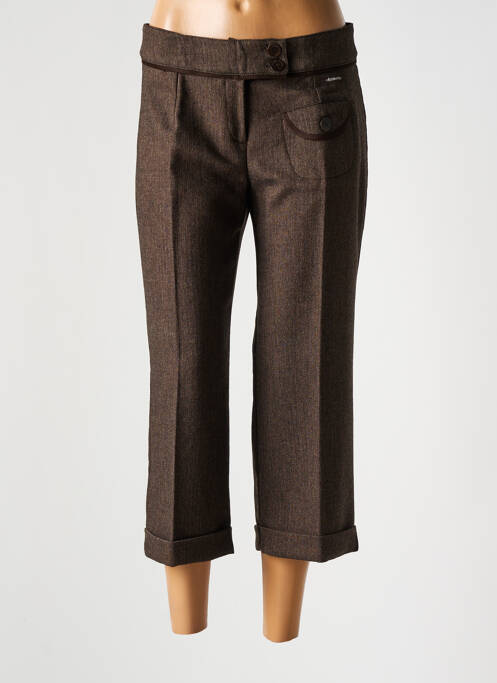 Pantalon trei sferturi maro ARMOR LUX femeie