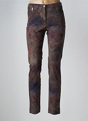 Pantalon slim maro JOCAVI femeie