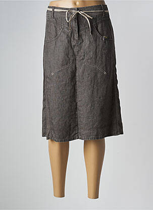 Fustă midi gri JOCAVI femeie