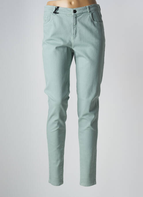 Pantalon slim verde DIVUIT femeie