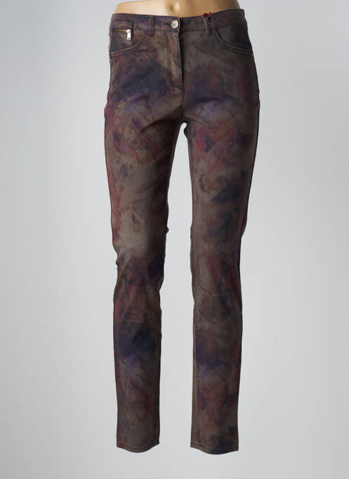 Pantalon slim maro JOCAVI femeie