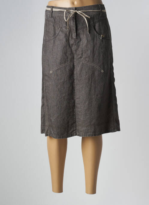 Fustă midi gri JOCAVI femeie