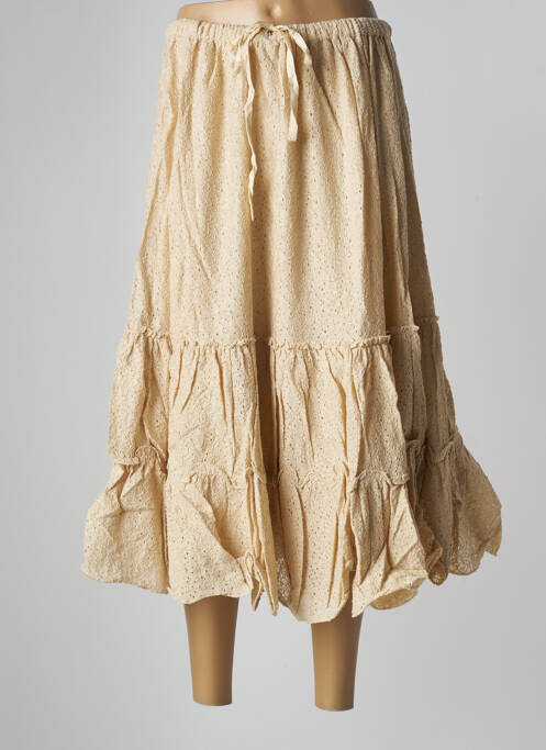 Fustă lungă bej RHUM RAISIN femeie