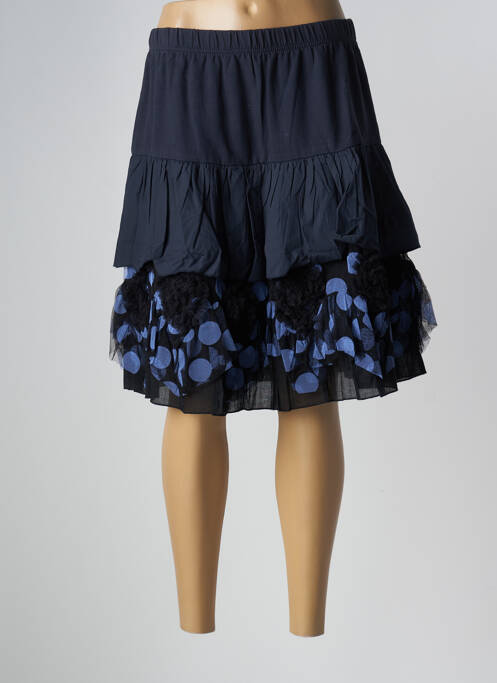 Fustă midi căptușeală textilă albastru RHUM RAISIN femme